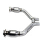 Fits 2015-17 Mustang V6 Short Mid H Pipe w/Converters For Use w/ 1642/16420-1465 - Car Part People