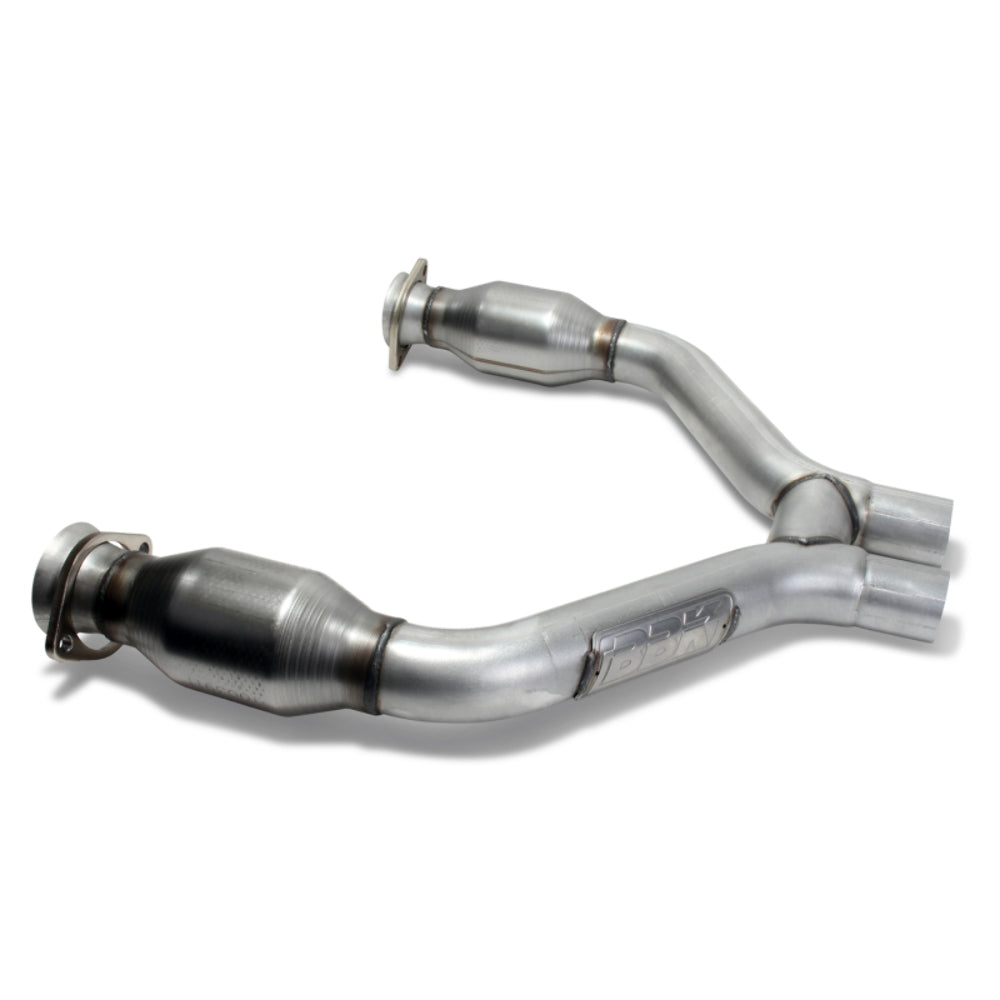 Fits 2015-17 Mustang V6 Short Mid H Pipe w/Converters For Use w/ 1642/16420-1465 - Car Part People