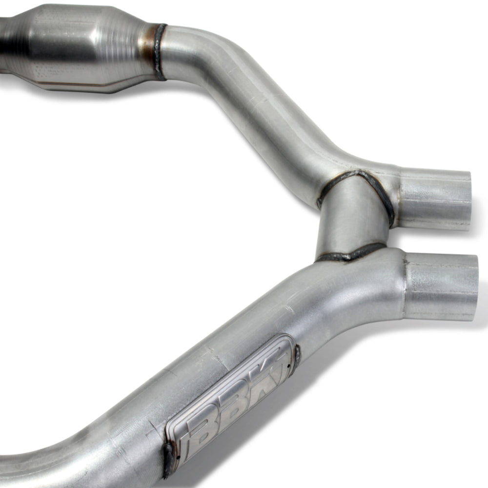 Fits 2015-17 Mustang V6 Short Mid H Pipe w/Converters For Use w/ 1642/16420-1465 - Car Part People