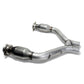 Fits 2015-17 Mustang V6 Short Mid H Pipe w/Converters For Use w/ 1642/16420-1465 - Car Part People