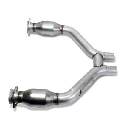 Fits 2015-17 Mustang V6 Short Mid H Pipe w/Converters For Use w/ 1642/16420-1465 - Car Part People