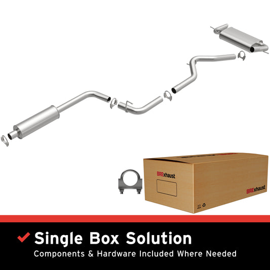 2012-2017 Ford Focus Direct-Fit Replacement Exhaust System 106-0593