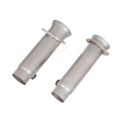 2-3/4 Exhaust Flow Tubes w/O2 Sensor Location & Collector Brackets-14670 - Car Part People