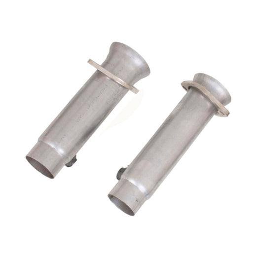 2-3/4 Exhaust Flow Tubes w/O2 Sensor Location & Collector Brackets-14670 - Car Part People