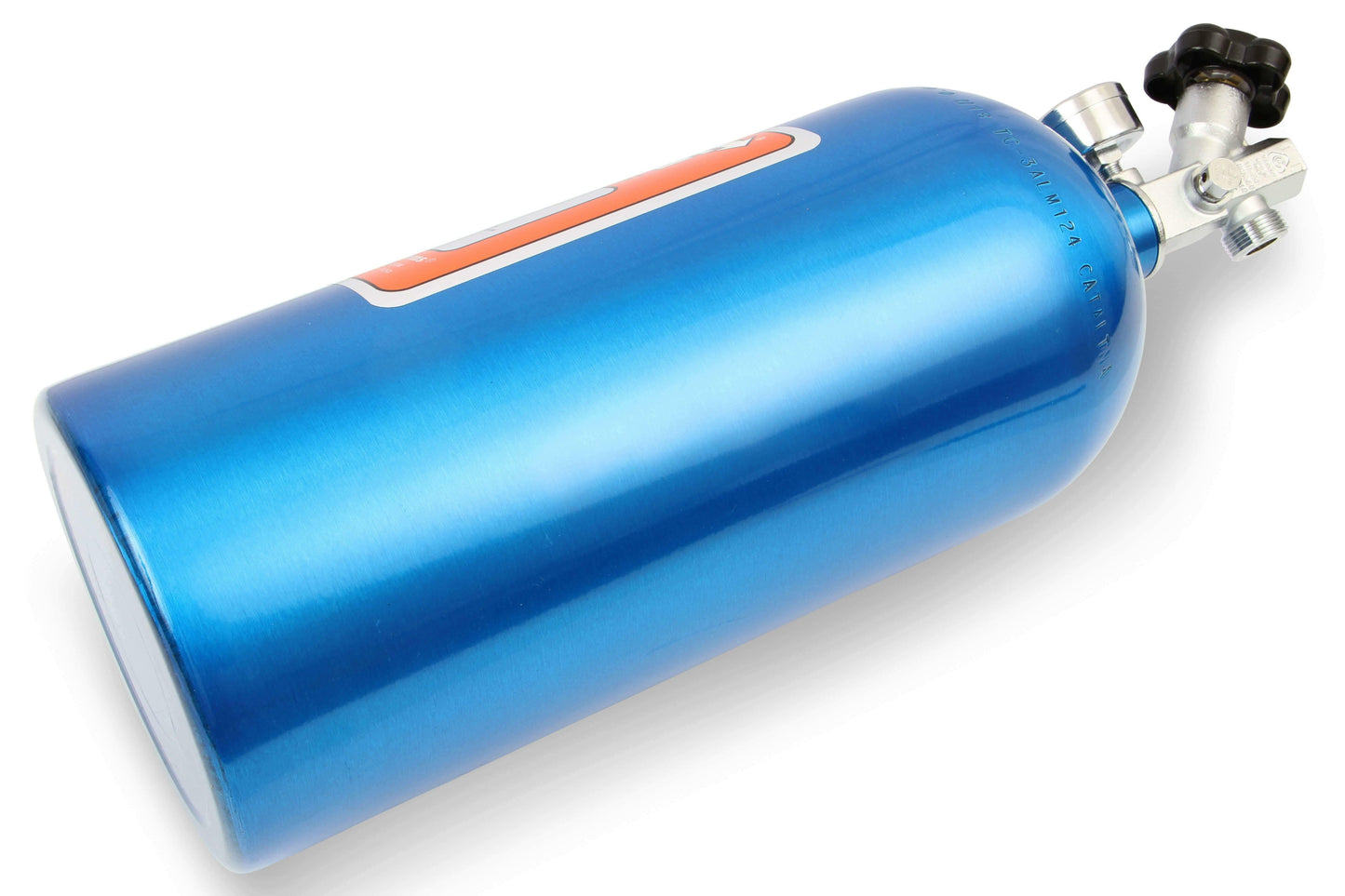 NOS 14745NOS 10LB Electric Blue Nitrous Bottle Universal- 10LB Bottle