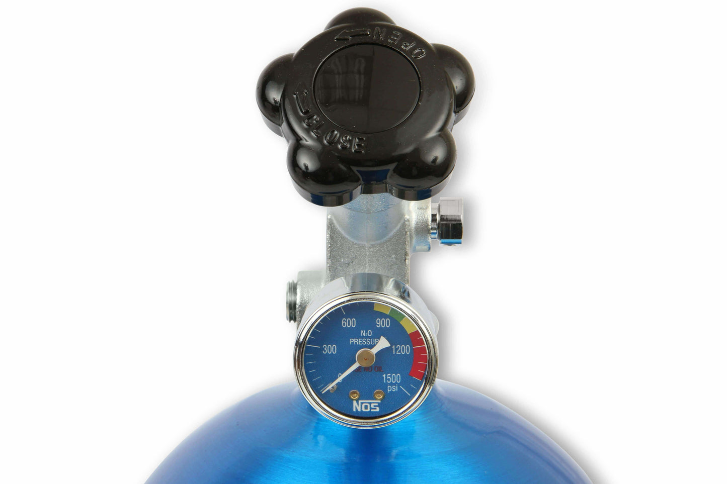 NOS 14745NOS 10LB Electric Blue Nitrous Bottle Universal- 10LB Bottle