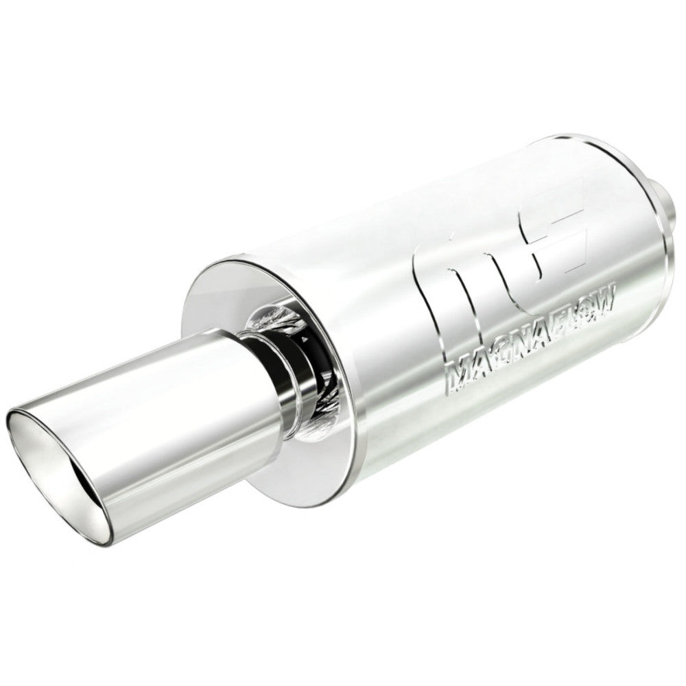 Universal Performance Muffler W/Tip Mag SS 14X7X7 2.25/4. 14826 Magnaflow - Performance Mufflers Car Part People