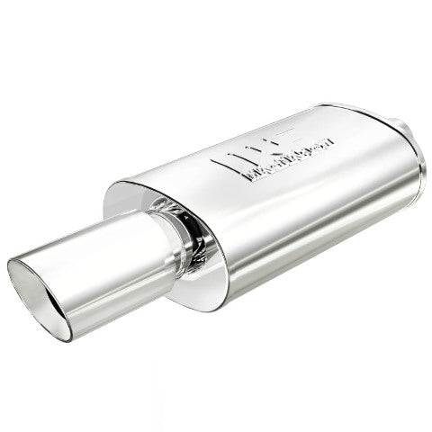 Universal Performance Muffler W/Tip Mag SS 14X5X8 2.25/4. 14829 Magnaflow