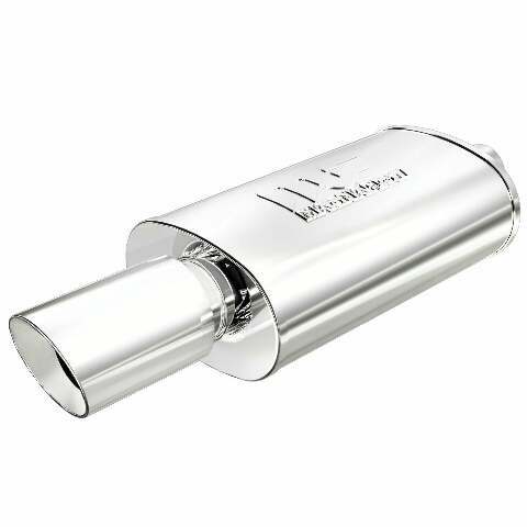 Universal Performance Muffler W/Tip Mag SS 14X5X8 2.25/4. 14829 Magnaflow