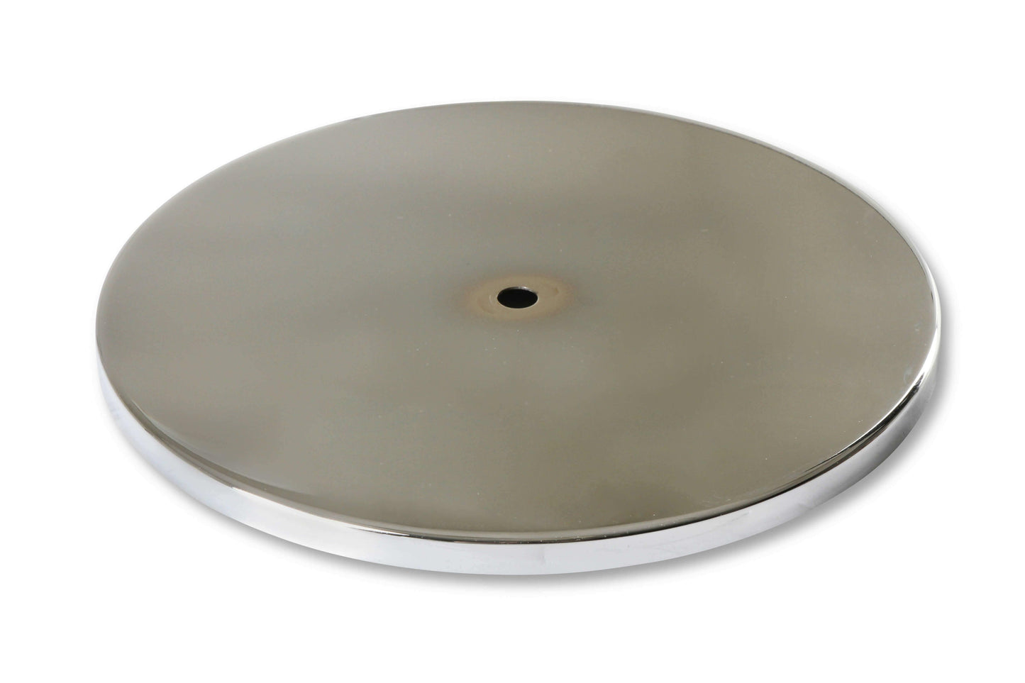 Mr. Gasket Air Cleaner - 6-1/2 Inch Diameter, 2-7/16 Inch Tall - Chrome - 1485