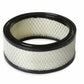 Mr. Gasket Air Cleaner - 6-1/2 Inch Diameter, 2-7/16 Inch Tall - Chrome - 1485