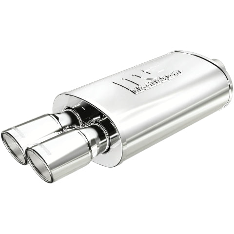 Universal Performance Muffler W/Tip Mag SS 14X5X8 2.25/3 14862 Magnaflow