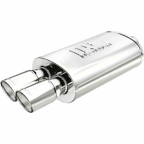Universal Performance Muffler W/Tip Mag SS 14X5X8 2.25/3 14862 Magnaflow