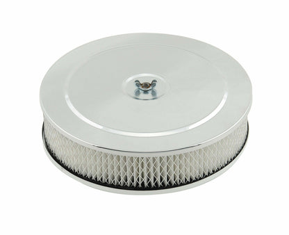 Mr. Gasket 1487 Mr. Gasket Air Cleaner - 9 Inch Diameter x 2-3/4 Inch Tall - ...