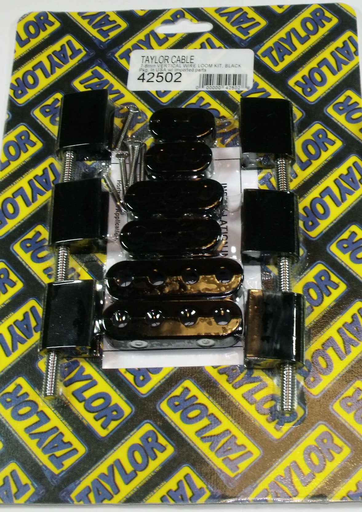 Spark Plug Wire Holder 7/8mm Black 42502