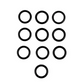 O-Ring Assortment Performance Fuel System Universal Fit Aeromotive 15004-BGPL
