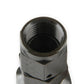 Earls Power Steering Hose End-Black Chromate - 150106ERL