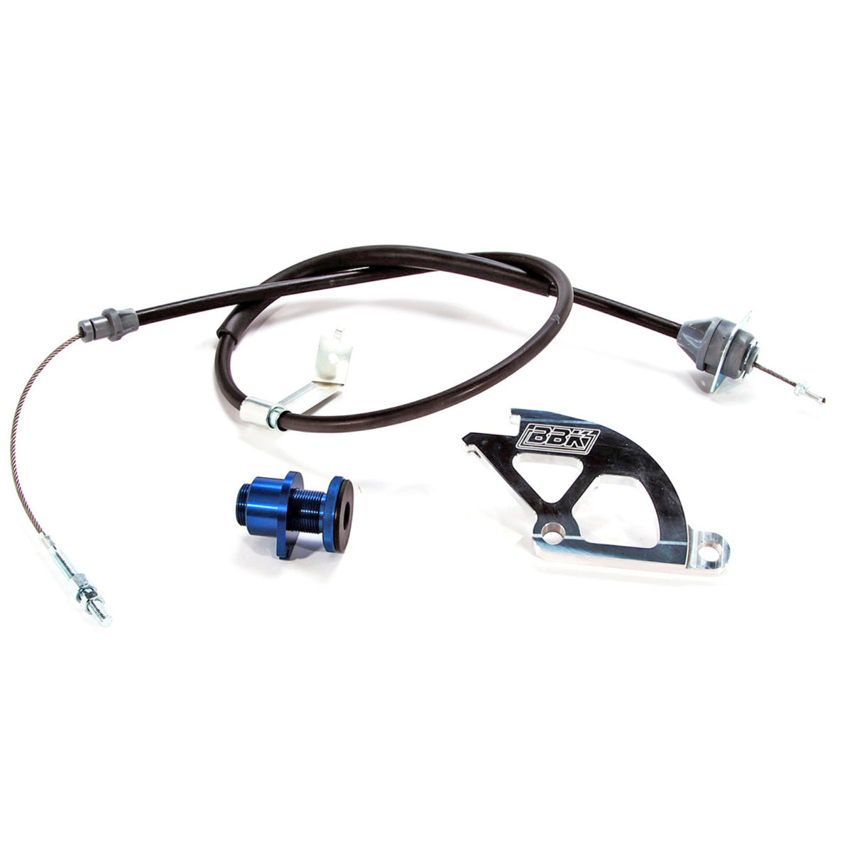 Fits 1979-1995 Mustang Hd Adj Clutch Cable Quadrant & Fw Adjuster-15055 - Car Part People