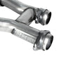 Fits 1979-1993 Mustang 5.0 2.5 Short Mid H Pipe W/Converters-1509 - H Pipe Car Part People