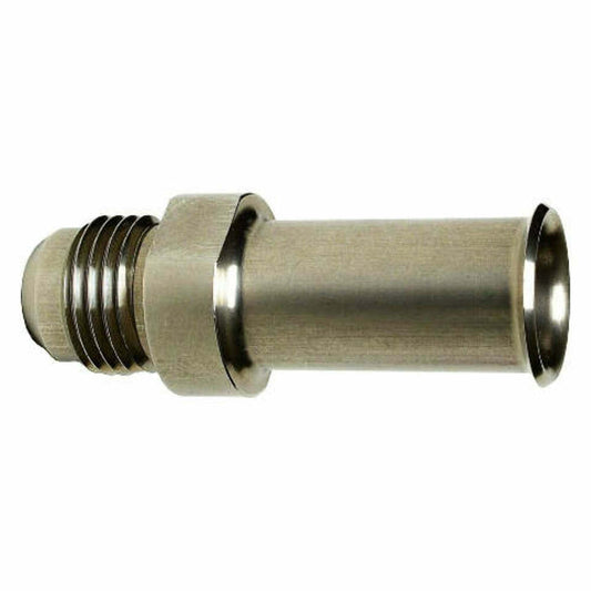 Aeromotive 15101 Ford OE return line, 3/8 Female Spring-Lock to -6 AN male - Fuel Line Fittings and Adapters Car Part People