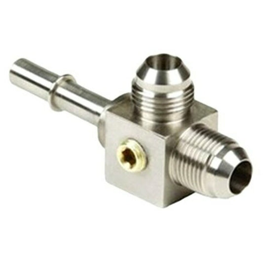 Aeromotive 15116 3/8' Male Quick Connect to (2) ORB-08 Male Flare T - Fuel Line Fittings and Adapters Car Part People
