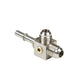 Aeromotive 15116 3/8' Male Quick Connect to (2) ORB-08 Male Flare T - Fuel Line Fittings and Adapters Car Part People