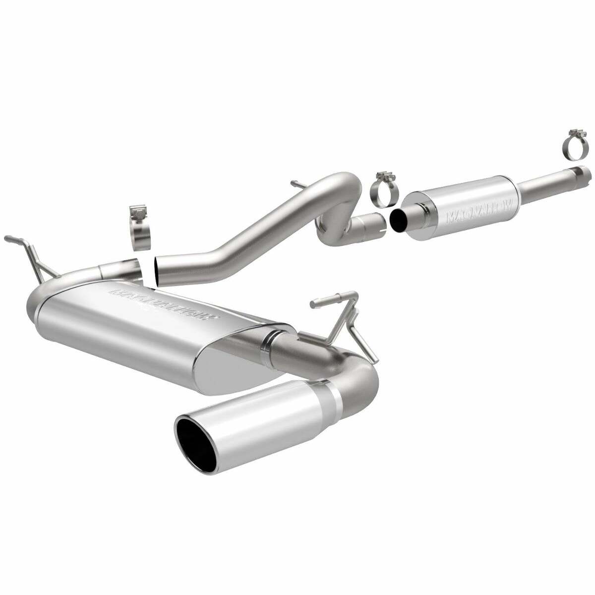 2012-2017 Jeep Wrangler System Street Cat-Back 15116 Magnaflow - Cat Back Exhaust Car Part People