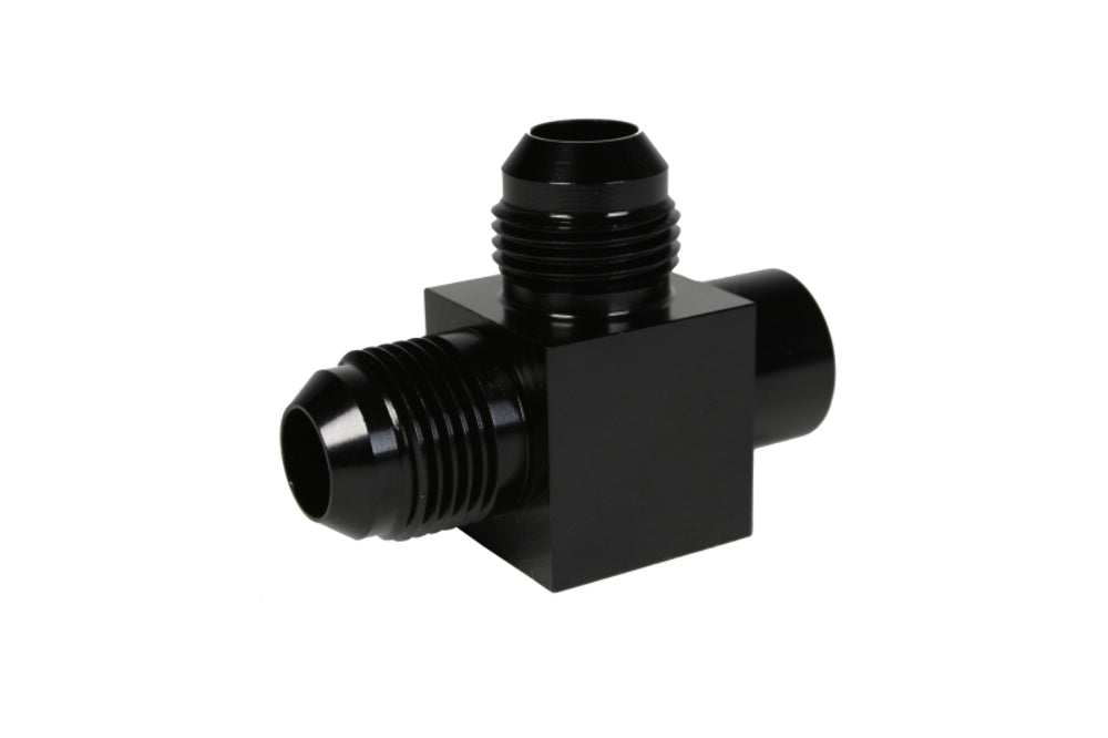 Aeromotive 15119 2x Male AN-08 x ORB-06 Port Tee with Gauge Port - Universal Fittings and Adapters Car Part People
