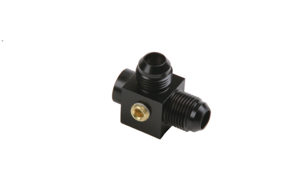 Aeromotive 15119 2x Male AN-08 x ORB-06 Port Tee with Gauge Port - Universal Fittings and Adapters Car Part People
