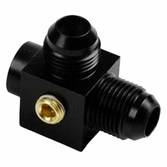 Aeromotive 15119 2x Male AN-08 x ORB-06 Port Tee with Gauge Port - Universal Fittings and Adapters Car Part People