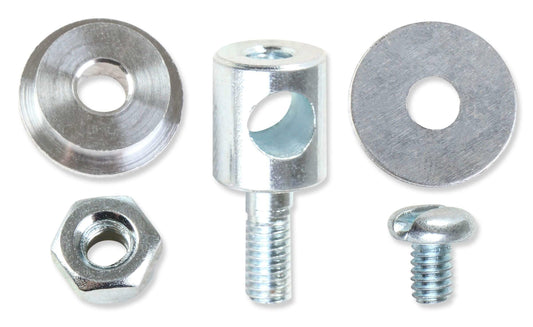 Mr. Gasket Carburetor Linkage Bushing Pivot - Aluminum/Steel - 1512
