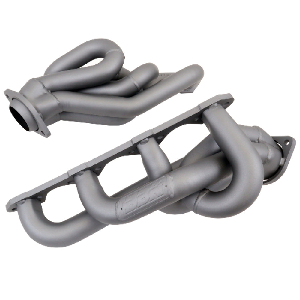 Fits 1986-1993 Mustang 5.0 1-5/8 Shorty Equal Length Headers-Titanium-1512 - Car Part People