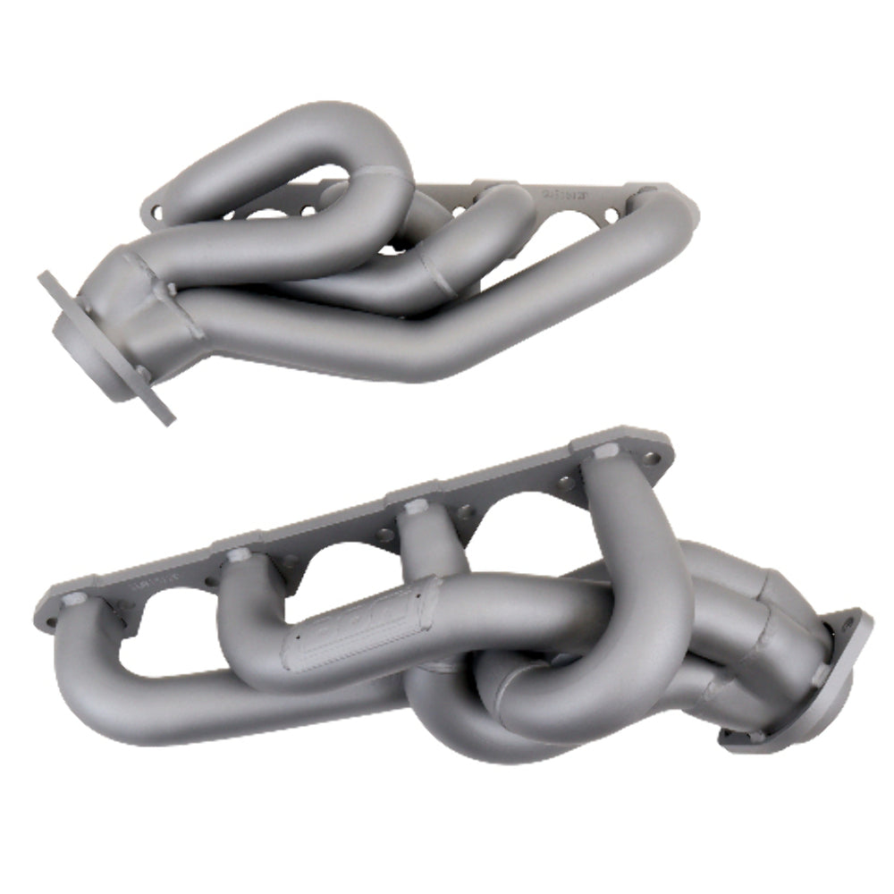 Fits 1986-1993 Mustang 5.0 1-5/8 Shorty Equal Length Headers-Titanium-1512 - Car Part People