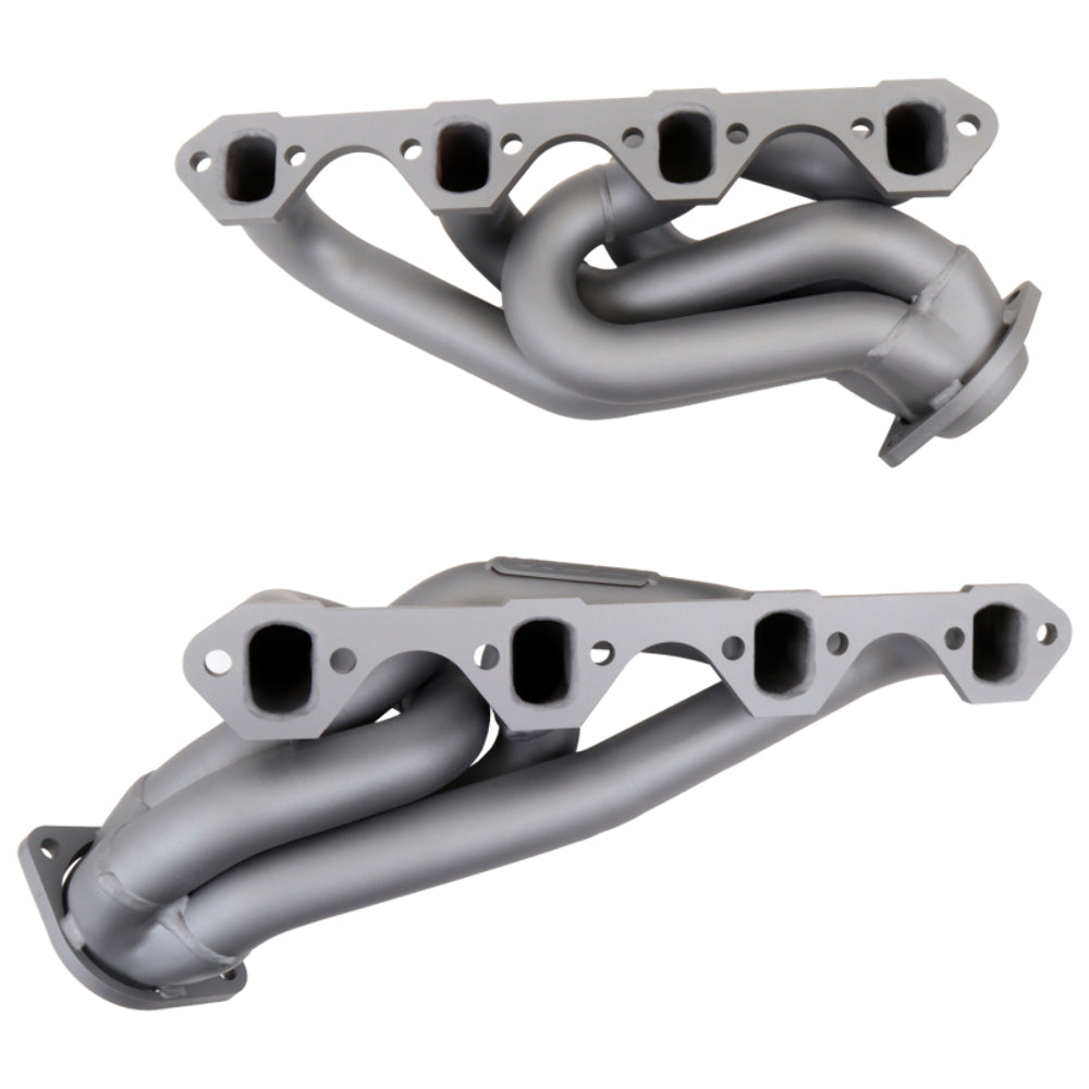 Fits 1986-1993 Mustang 5.0 1-5/8 Shorty Equal Length Headers-Titanium-1512 - Car Part People