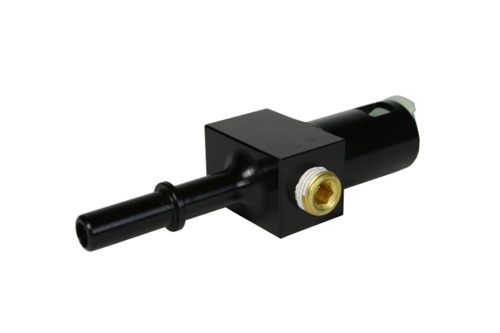 Aeromotive 15120 5/16' Quick Connect with AN-06 Access Port - Universal Fittings and Adapters Car Part People
