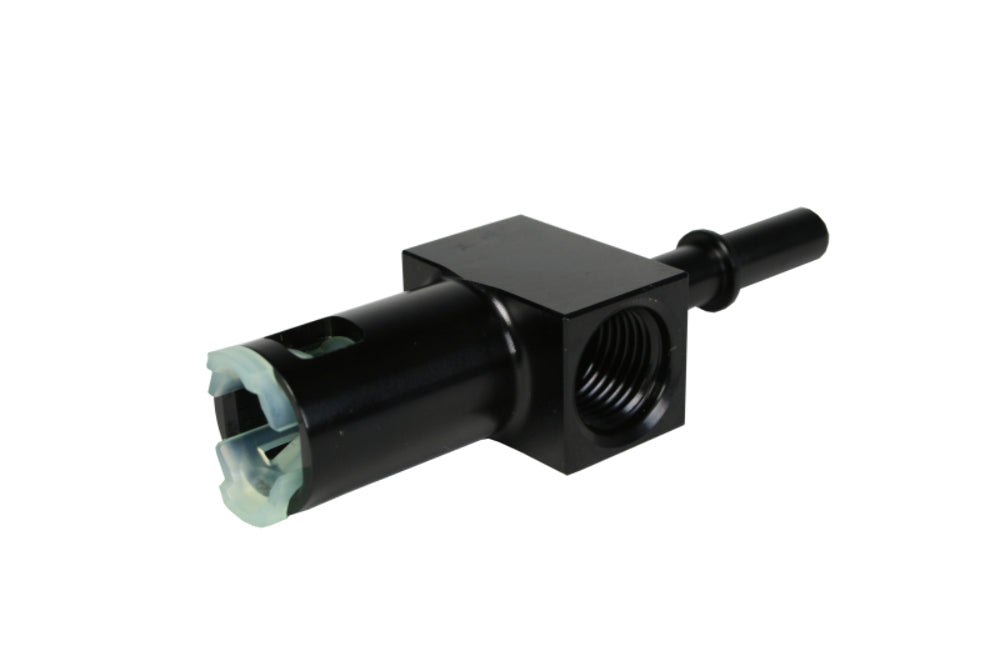 Aeromotive 15120 5/16' Quick Connect with AN-06 Access Port - Universal Fittings and Adapters Car Part People