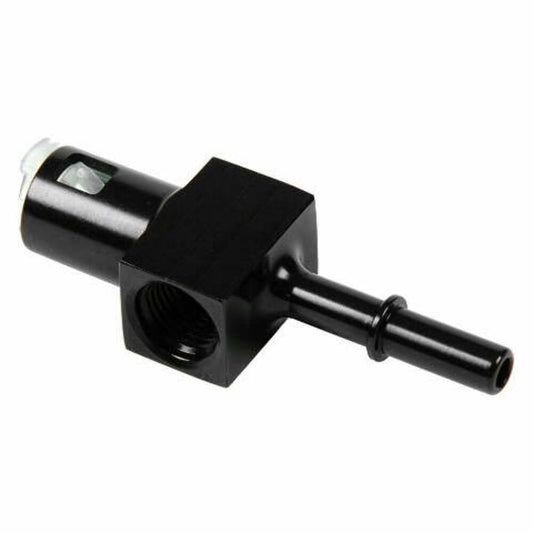 Aeromotive 15120 5/16' Quick Connect with AN-06 Access Port - Universal Fittings and Adapters Car Part People