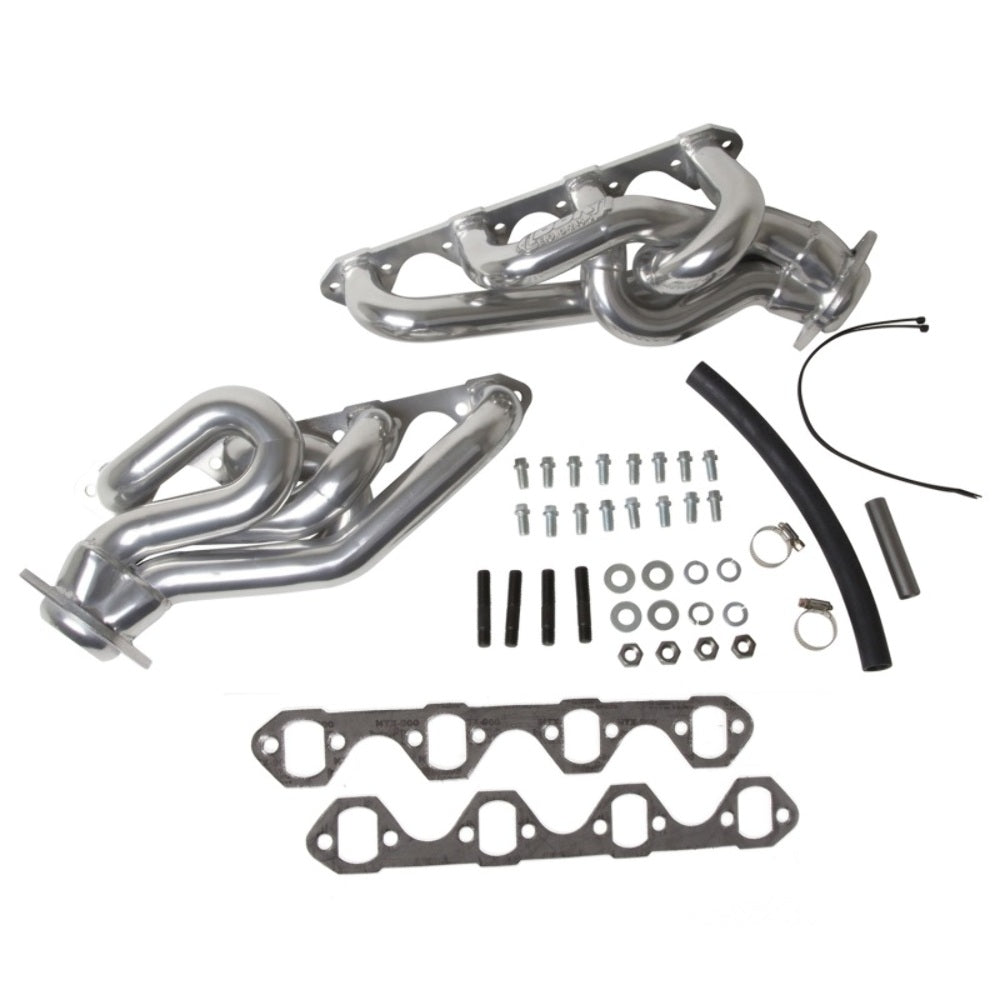 Fits 1986-1993 Mustang 5.0 1-5/8 Shorty Equal Length Headers-Silver-15120 - Car Part People