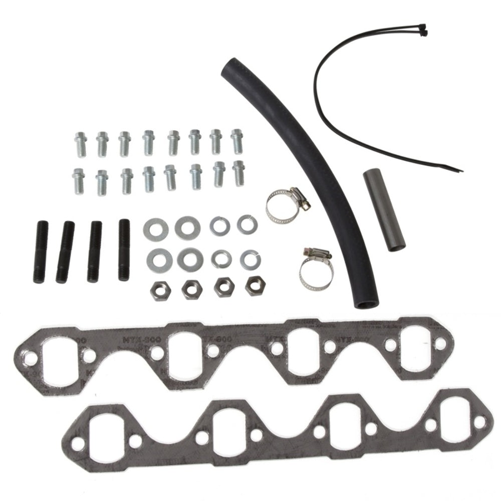Fits 1986-1993 Mustang 5.0 1-5/8 Shorty Equal Length Headers-Silver-15120 - Car Part People