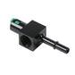 Aeromotive 15121 3/8' Quick Connect with ORB-08 Access Port - Universal Fittings and Adapters Car Part People