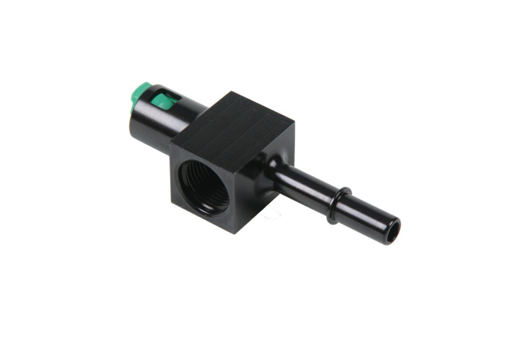 Aeromotive 15121 3/8' Quick Connect with ORB-08 Access Port - Universal Fittings and Adapters Car Part People