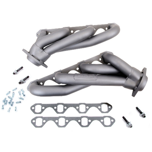 Fits 1986-1993 Mustang 5.0 1-5/8 Shorty Headers (Titanium Ceramic)-1515 - Car Part People