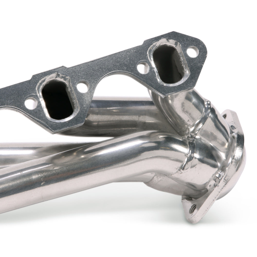 Fits 1986-1993 Mustang 5.0 1-5/8 Shorty Headers (Polished Silver Ceramic)-15150 - Car Part People
