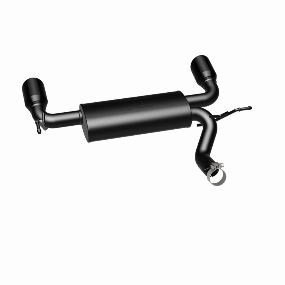 2007-2018 Jeep Wrangler JK Axle-Back Exhaust System Black Coated 15160 Magnaflow - Axle Back Exhaust Car Part People