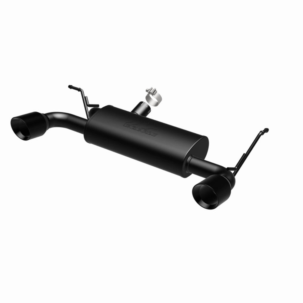 2007-2018 Jeep Wrangler JK Axle-Back Exhaust System Black Coated 15160 Magnaflow - Axle Back Exhaust Car Part People