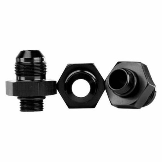 Aeromotive 15203 Port Fitting Kit: (X3) ORB-06 to AN-08 - Fuel Line Fittings and Adapters Car Part People