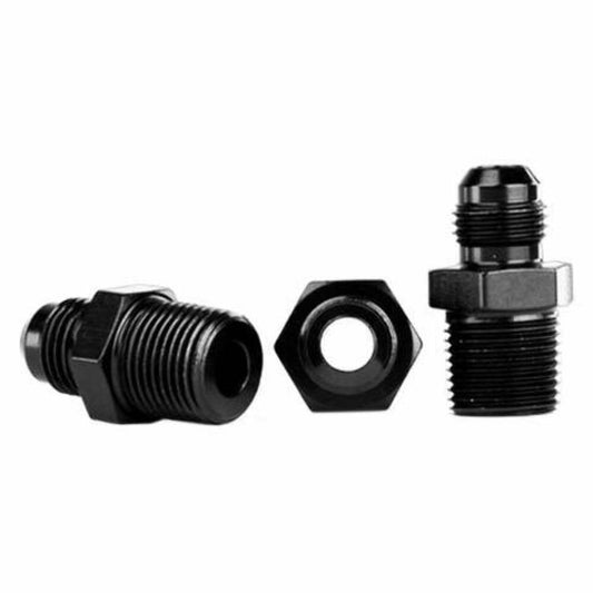 Aeromotive 15204 Port Fitting Kit: (X3) 3/8 NPT to AN-06 - Fuel Line Fittings and Adapters Car Part People