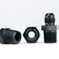Aeromotive 15204 Port Fitting Kit: (X3) 3/8 NPT to AN-06 - Fuel Line Fittings and Adapters Car Part People