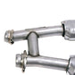 Fits 1986-1993 Mustang 5.0 2.5 Full High Flow H Pipe W/Converters-1521 - Car Part People