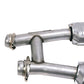Fits 1986-1993 Mustang 5.0 2.5 Full High Flow H Pipe W/Converters-1521